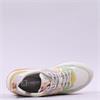 Rieker Laced Casual Fabric Trainer - White Pastel Combi